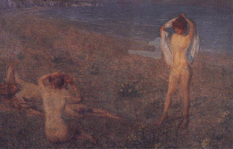 Philip Wilson Steer A Summer's Evening Germany oil painting art